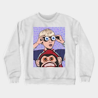 Rock N Roll Martian Crewneck Sweatshirt